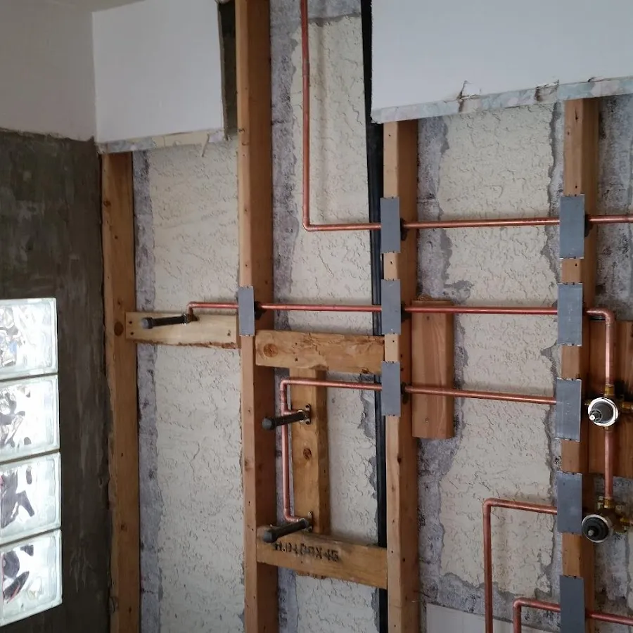 Copper pipe installation for Burst Pipe Repair in Bismarck